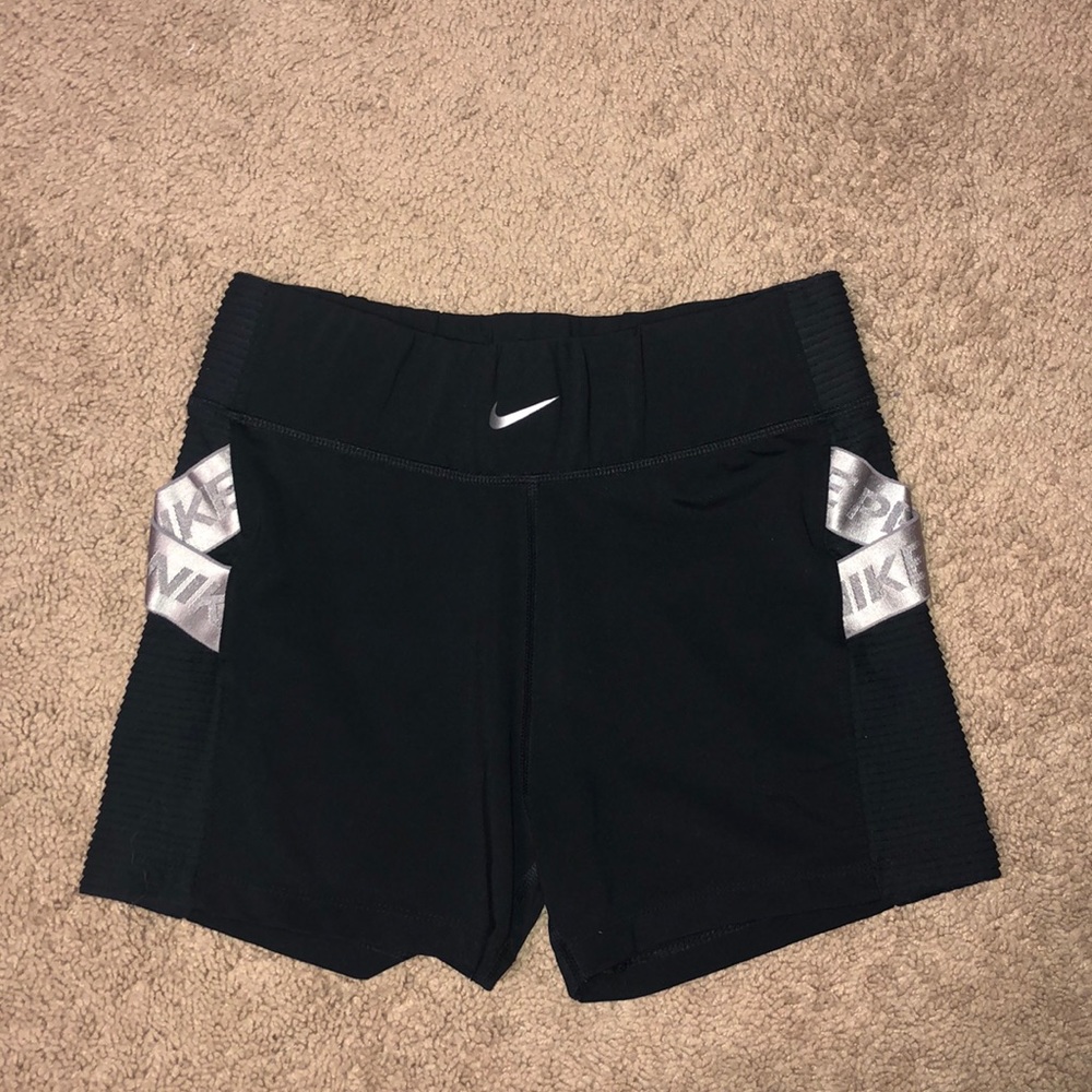 Black Nike Compression Shorts